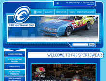 Tablet Screenshot of fandesportswear.us